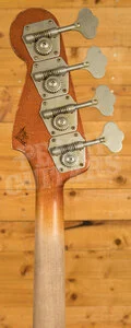 Fender Custom Shop Masterbuilt Van Trigt 66 Jazz Bass - Heavy Relic Aged Olympic White