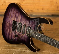Tom Anderson Angel | Natural Purple to T Purple to Black Burst w/Binding