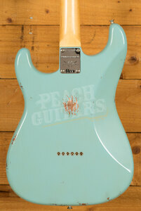 Fender Custom Shop LTD '59 Hardtail Strat Relic w/CC Hardware Aged Daphne Blue