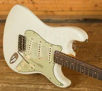 Fender Custom Shop 59 Strat - Journeyman Relic Aged Olympic White