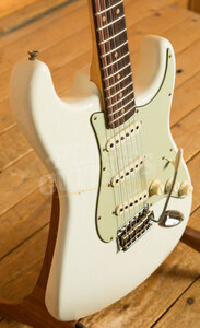 Fender Custom Shop 59 Strat | Journeyman Relic Aged Olympic White