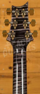 PRS Custom 24 Flame Maple Neck 10 Top Pattern Thin Ebony Purple Iris
