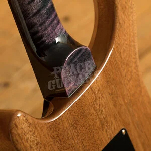 PRS Custom 24 Flame Maple Neck 10 Top Pattern Thin Ebony Purple Iris