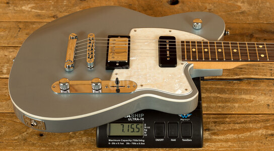 Reverend Bolt-On Series | Double Agent OG - Metallic Silver Freeze - Rosewood