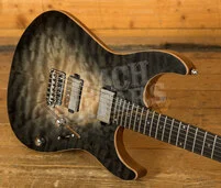 Mayones Aquila Elite S 6 Trans Natural Fade Black Burst Out Gloss