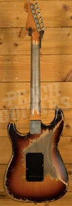 Fender Custom Shop Masterbuilt Dale Wilson 60 HSS Strat - Heavy Relic Chocolate 3-Tone Sunburst