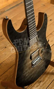 Mayones Aquila Elite S 6 Trans Natural Fade Black Burst Out Gloss