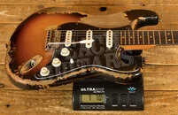 Fender Custom Shop Masterbuilt Dale Wilson 60 HSS Strat - Heavy Relic Chocolate 3-Tone Sunburst