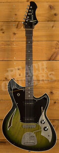 Novo Nucleus Miris J | Cat's Eye Burst - Black Pickguard