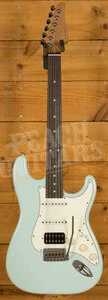 Suhr Classic Pro Peach LTD - HSS Roasted Maple/Rosewood Sonic Blue
