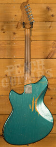 Novo Custom Series Serus J | Ocean Turquoise over '64 3-Tone Burst