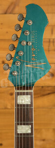 Novo Custom Series Serus J | Ocean Turquoise over '64 3-Tone Burst