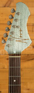 Novo Nucleus Serus J | Ice Blue Metallic - Parchment Pickguard