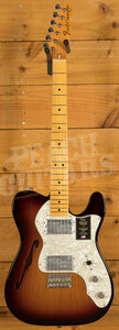 Fender American Vintage II 1972 Telecaster Thinline | 3-Colour Sunburst