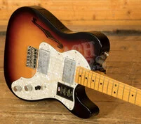 Fender American Vintage II 1972 Telecaster Thinline - Maple - 3-Colour Sunburst