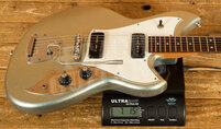 Novo Nucleus Serus J | Ice Blue Metallic - Parchment Pickguard