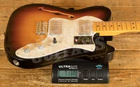 Fender American Vintage II 1972 Telecaster Thinline - Maple - 3-Colour Sunburst