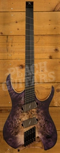 *Mayones Hydra Elite VF - Ebony - Dirty Purple Blue Burst