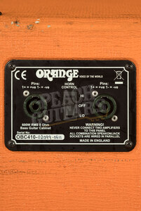 Orange Bass Speaker Cabinets | OBC410 Cab *Used*