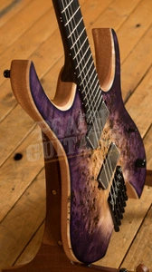 *Mayones Hydra Elite VF - Ebony - Dirty Purple Blue Burst