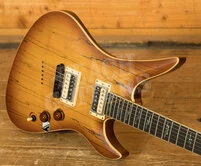 Schecter Avenger Exotic Spalted Maple | Satin Natural Vintage Burst
