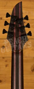 Mayones Duvell Elite 6 - Ebony - Trans Natural Fade Blue Burst Satin
