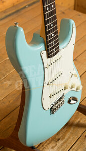 Fender Custom Shop 66 Stratocaster Hardtail Lush Closet Classic Faded Daphne Blue
