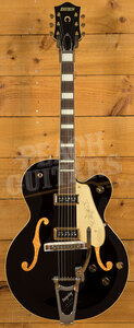 Gretsch G6120T-BK Vintage Select '56 Chet Atkins Hollow Body | Black w/Gold Sparkle