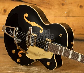 Gretsch G6120T-BK Vintage Select '56 Chet Atkins Black w/ Gold Sparkle