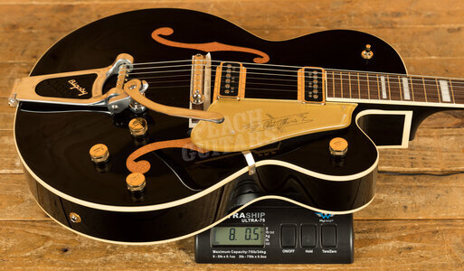 Gretsch G6120T-BK Vintage Select '56 Chet Atkins Hollow Body | Black w/Gold Sparkle
