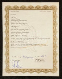 PRS Private Stock DGT - Sub Zero Dragons Breath