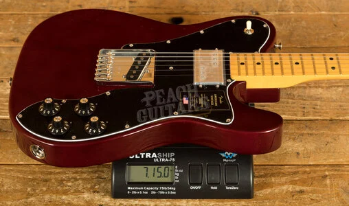 Fender American Vintage II 1977 Telecaster Custom - Maple - Wine
