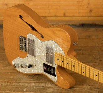 Fender American Vintage II 1972 Telecaster Thinline - Maple - Aged Natural
