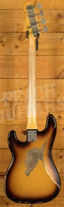 Fender Custom Shop Limited 63 Precision Bass - Heavy Relic Faded Aged 3-Tone Sunburst