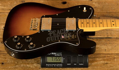 Fender American Vintage II 1975 Telecaster Deluxe - Maple - 3-Colour Sunburst