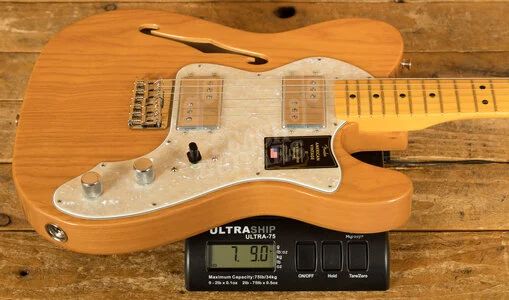 Fender American Vintage II 1972 Telecaster Thinline - Maple - Aged Natural