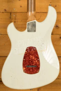 Novo Nucleus Idris HSS | Olympic White - Tortoise Shell Pickguard