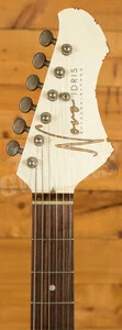 Novo Nucleus Idris HSS | Olympic White - Tortoise Shell Pickguard