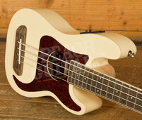 Fender Fullerton Precision Bass Ukulele | Olympic White