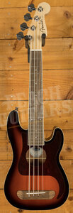 Fender Fullerton Precision Bass Ukulele | 3-Colour Sunburst