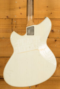 Novo Select Serus J | Olympic White - Tortoise Shell Pickguard