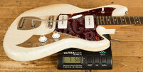 Novo Select Serus J | Olympic White - Tortoise Shell Pickguard