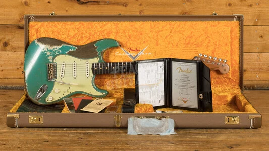 Fender Custom Shop Masterbuilt Dale Wilson 61 Strat - Heavy Relic Taos Turquoise