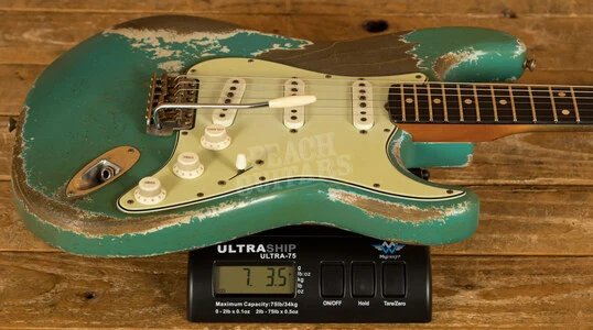 Fender Custom Shop Masterbuilt Dale Wilson 61 Strat - Heavy Relic Taos Turquoise