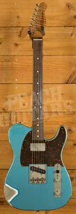 Xotic California Classic XTC-1 - Lake Placid Blue Heavy Ageing