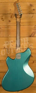 Novo Nucleus Serus J | Ocean Turquoise - Parchment Pickguard