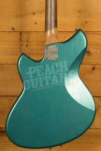 Novo Nucleus Serus J | Ocean Turquoise - Parchment Pickguard