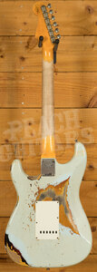 Fender Custom Shop LTD '61 Strat Heavy Relic Super Faded Aged Sonic Blue over 3TSB