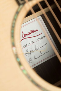 Lowden 50th Anniversary Collection F-35 | Indian Rosewood - Lutz Spruce