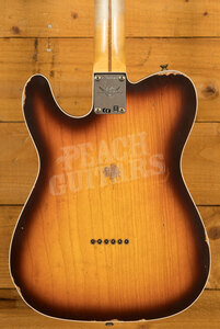 Fender Custom Shop '59 Tele Custom Relic Wide-Fade Chocolate 3-Colour Sunburst